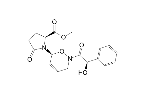 (2S)-1-[(6S)-2-[(2R)-2-hydroxy-1-oxo-2-phenylethyl]-3,6-dihydrooxazin-6-yl]-5-oxo-2-pyrrolidinecarboxylic acid methyl ester
