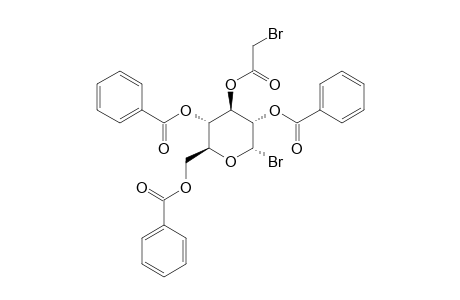 2,4,6-TRI-O-BENZOYL-3-O-(BrOMOACETYL)-BETA-D-GLUCOPYRANOSYL-BrOMIDE