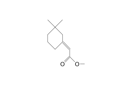 anti-(3,3-Dimethyl-cyclohexylidene)-acetic acid, methyl ester