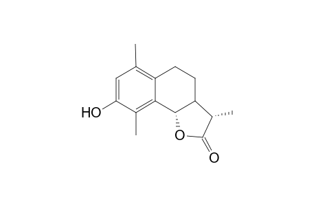 (3S,9bS)-8-Hydroxy-3,6,9-trimethyl-3a,4,5,9b-tetrahydro-3H-naphtho[1,2-b]furan-2-one