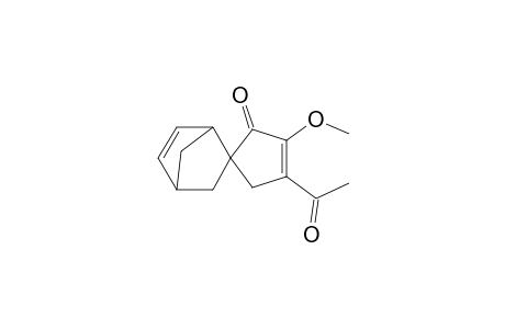 Spiro[Bicyclo[2.2.1]hept-2-ene-5,4'-1'-Acetyl-2'-methoxycyclopenten-3'-one] isomer