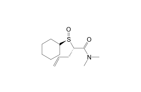 (SS,2S)-2-Cyclohexylsulfinyl-N,N-dimethylpent-4-enamide