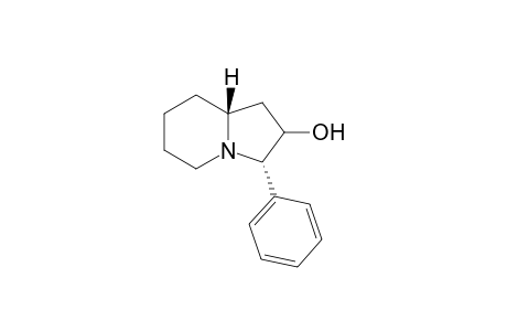 cis-(2S*,3S*)-2-Hydroxy-3-phenyl-1,2,3,5,6,7,8,8a-octahydroindolizine