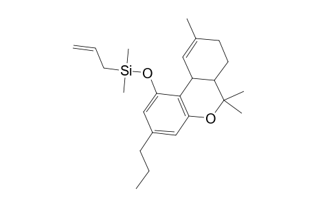 Allyl(dimethyl)[(6,6,9-trimethyl-3-propyl-6a,7,8,10a-tetrahydro-6H-benzo[c]chromen-1-yl)oxy]silane