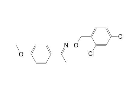 ethanone, 1-(4-methoxyphenyl)-, O-[(2,4-dichlorophenyl)methyl]oxime,(1E)-