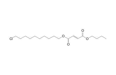 Fumaric acid, butyl 10-chlorodecyl ester