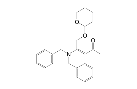 4-Dibenzylamino-5-(tetrahydropyran-2'-yloxy)pent-3-en-2-one