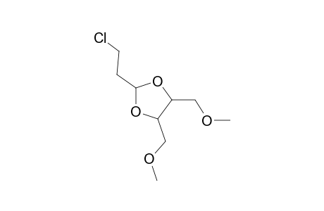 (4s,5s)-2-(2-chloroethyl)-4,5-bis(methoxymethyl)-1,3-dioxolane