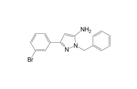 Pyrazol-5-amine, 1-benzyl-3-(3-bromophenyl)-