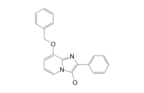 8-BENZYLOXY-3-HYDROXY-2-PHENYLIMIDAZO-[1,2-A]-PYRIDINE