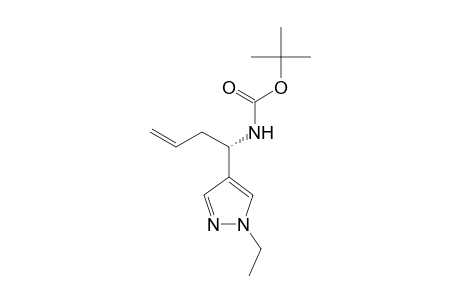 (S)-tert-Butyl N-[1-(1-ethyl-1H-pyrazol-4-yl)-3-butenyl]carbamate