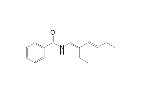 N-[(3E)-2-Ethyl-1,3-hexadienyl)-benzamide