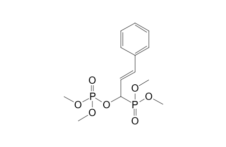 (E)-1-(dimethoxyphosphoryl)-3-phenylallyl dimethyl phosphate