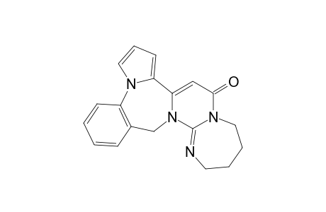 7H,17H-Diazepino[2',1':2,3]pyrimidio[6,1-c]pyrrolo[1,2-a][1,4]benzodiazepin-7-one