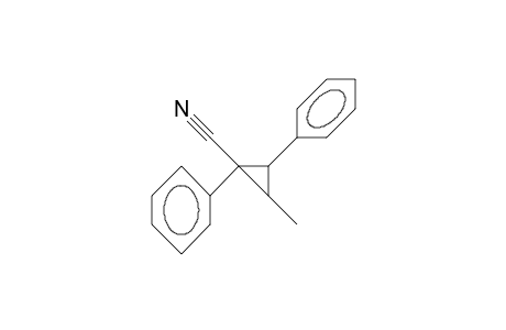1-Cyano-3-methyl-1,2-diphenyl-cyclopropane