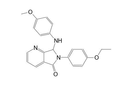 5H-pyrrolo[3,4-b]pyridin-5-one, 6-(4-ethoxyphenyl)-6,7-dihydro-7-[(4-methoxyphenyl)amino]-
