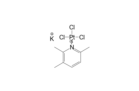 POTASSIUM-TRICHLORO-(2,3,6-TRIMETHYLPYRIDINO)-PLATINATE-II