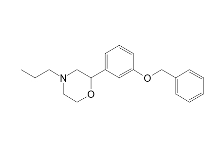 2-[3-(Benzyloxy)phenyl]-4-n-propylmorpholine