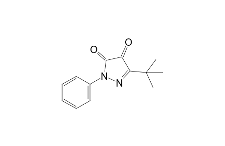 3-tert-butyl-1-phenylpyrazole-4,5-dione
