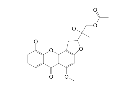 4'-O-ACETYL-3',4'-DEOXYPSOROSPERMIN-3',4'-DIOL