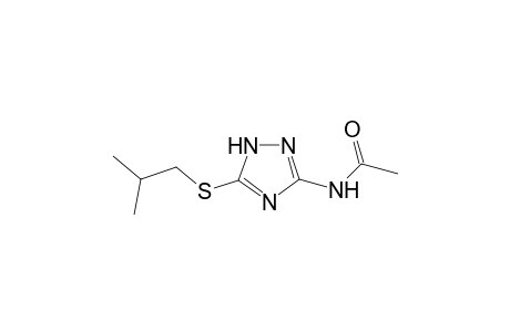 N-(5-Isobutylsulfanyl-1H-[1,2,4]triazol-3-yl)-acetamide