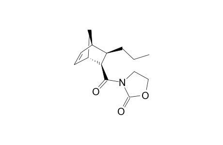 (1S,2S,3R,4R)-3-[3'-(Propylbicyclo[2.2.1]hept-5'-en-2'-yl)carbonyl]-2-oxazolidinone