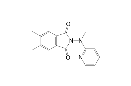 5,6-Dimethyl-2-[methyl(pyridin-2-yl)amino]isoindoline-1,3-dione