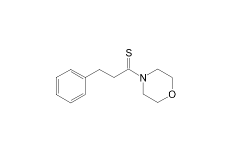 1-morpholino-3-phenyl-propane-1-thione