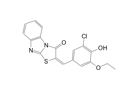 thiazolo[3,2-a]benzimidazol-3(2H)-one, 2-[(3-chloro-5-ethoxy-4-hydroxyphenyl)methylene]-, (2E)-