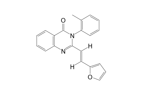 2-[2-(2-furyl)vinyl]-3-o-tolyl-4(3H)-quinazolinone