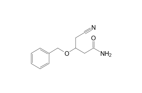 (RS)-3-Benzyloxy-4-cyanobutanoic acid amide