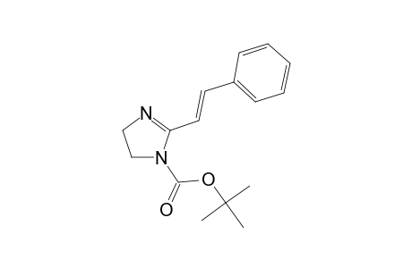 2-[(E)-2-phenylethenyl]-4,5-dihydroimidazole-1-carboxylic acid tert-butyl ester