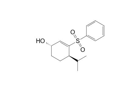 (1S,4R)-3-(Benzenesulfonyl)-4-isopropylcyclohex-2-en-1-ol