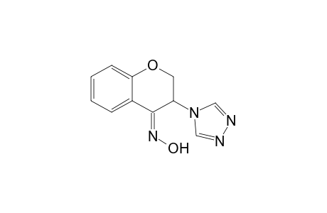 (Z)-2,3-Dihydro-3-(4H-1,2,4-triazol-4-yl)-4H-1-benzopyran-4-one oxime