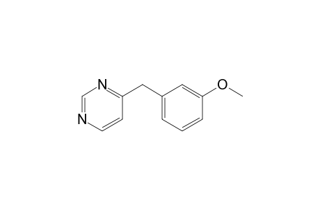 4-(3-Methoxybenzyl)pyrimidine