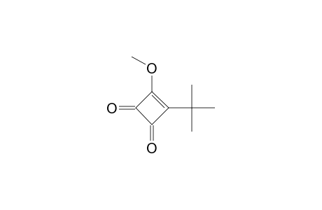 3-tert-Butyl-4-methoxy-cyclobut-3-ene-1,2-dione