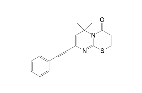 6,6-DIMETHYL-8-STYRYL-2H,6H-PYRIMIDO[2,1-b][1,3-]THIAZIN-4(3H)-ONE