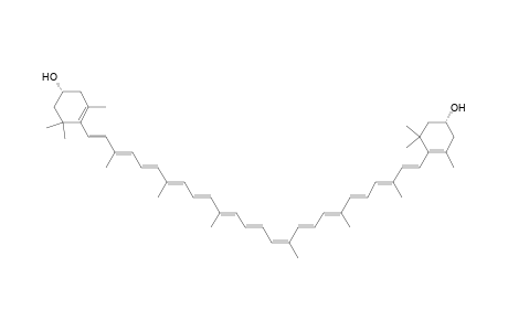 3-Cyclohexen-1-ol, 4,4'-(3,7,11,16,20,24-hexamethyl-1,3,5,7,9,11,13,15,17,19,21,23,25-hexacosatridecaene-1,26-diyl)bis[3,5,5-trimethyl-, [R-[R*,R*-(all-E)]]-