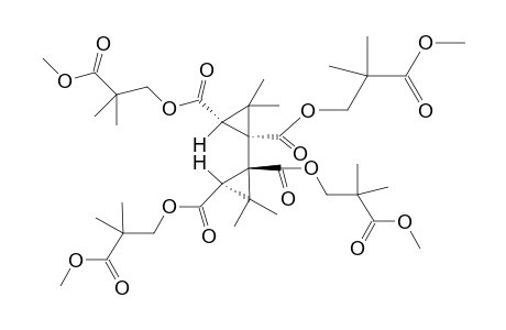 rac-1,1'-Bis[2,2-dimethyl-1,3-bis[2-(methoxycarbonyl)-2,2-dimethylethoxycarbonyl]cyclopropane]
