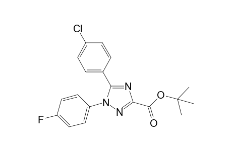 tert-Butyl 5-(4-chlorophenyl)-1-(4-fluorophenyl)-1H-1,2,4-triazole-3-carboxylate