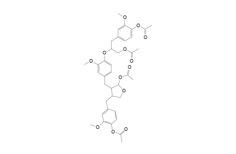 (8R,8'R,9R,8''R)-4',4'',9,9''-TETRAHYDROXY-3,3',3''-TRIMETHOXY-4,8'':9,9'-BIS-EPOXY-8'',8'-SESQUINEOLIGNAN