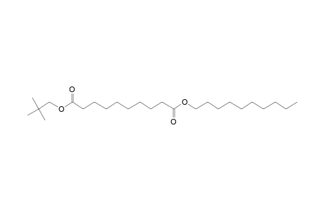 Sebacic acid, decyl neopentyl ester