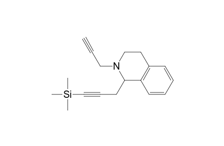 Isoquinoline, 1,2,3,4-tetrahydro-2-(2-propynyl)-1-[3-(trimethylsilyl)-2-propynyl]-