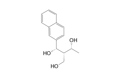 (1S,2S,3R)-1-(Naphth-2'-yl)-2-(hydroxymethyl)butane-1,3-diol