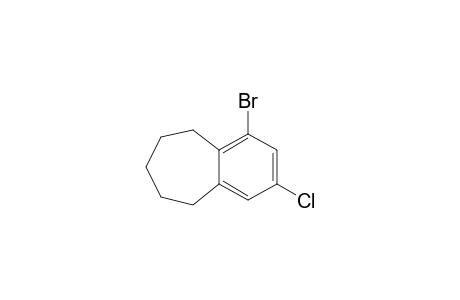 5H-Benzocycloheptene, 1-bromo-3-chloro-6,7,8,9-tetrahydro-