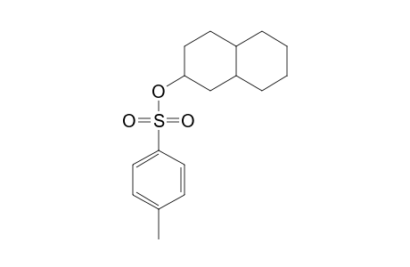 2-Naphthalenol, decahydro-, 4-methylbenzenesulfonate