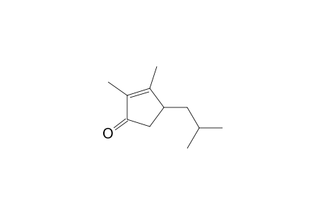 2,3-Dimethyl-4-(2'-methylpropyl)-2-cyclopenten-1-one