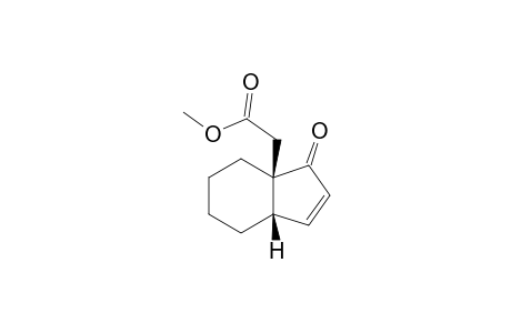 7a-Methoxycarbonylmethyl-cis-3a,4,5,6,7,7a-hexahydro-1H-inden-1-one