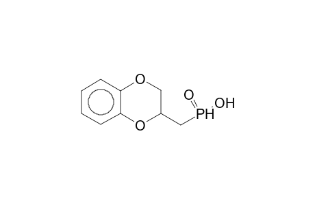 Phosphinic acid, (1,4-benzodioxan-2-yl)methyl-