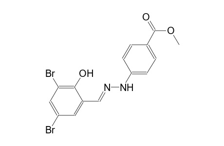 methyl 4-[(2E)-2-(3,5-dibromo-2-hydroxybenzylidene)hydrazino]benzoate